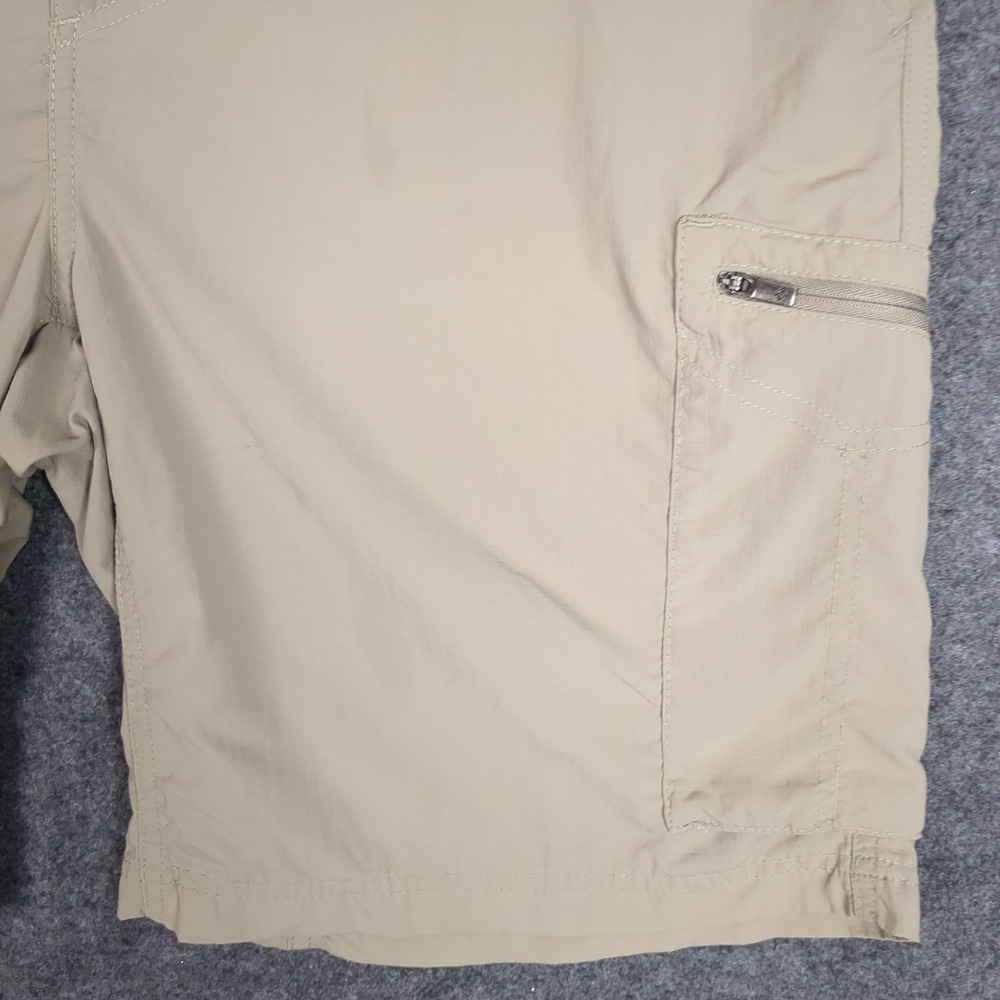 Columbia Cargo Shorts Mens 36 Khaki Tan Omni-Shade Hiking Outdoor - Picture 4 of 12
